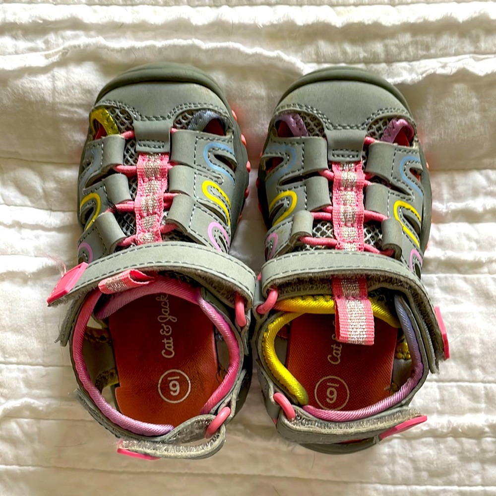 Like new Cat & Jack Hiking Sandals